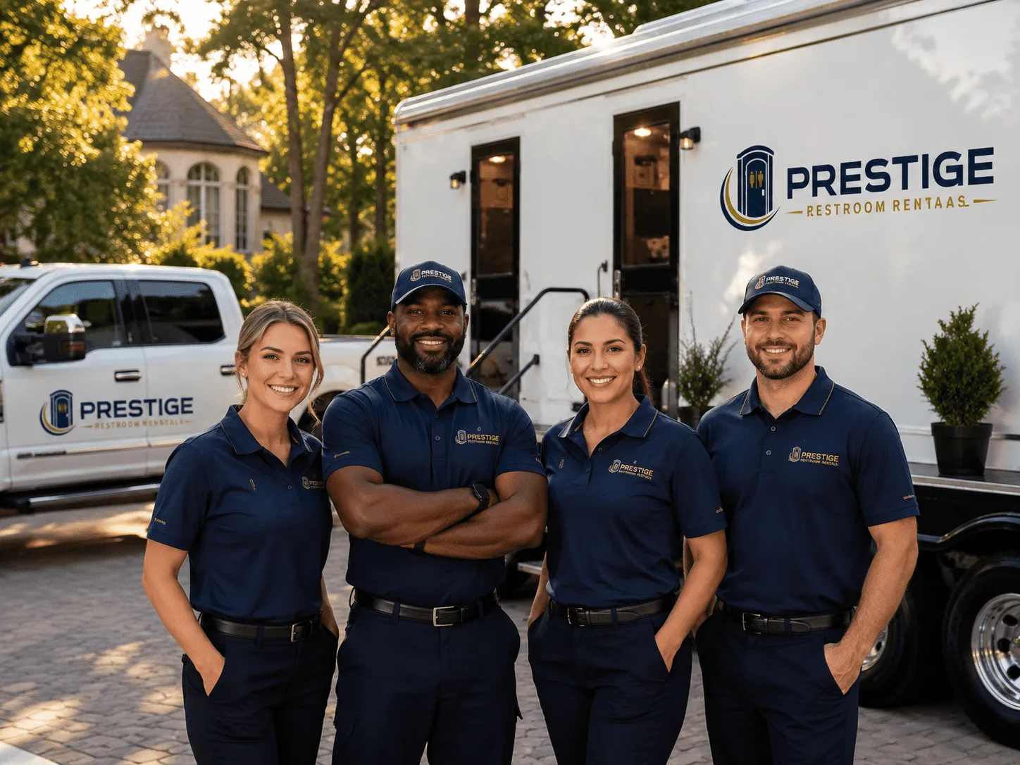 Trusted Luxury Portable Restrooms company in Hessmer, LA